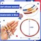 9Pcs Bracelet Glitter Jelly Bracelets Silicone Jelly Bangles Bracelet Set for Party Favors Gifts